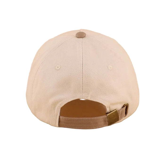 Beige Silly Goose Club Two Tone Cotton Hat
