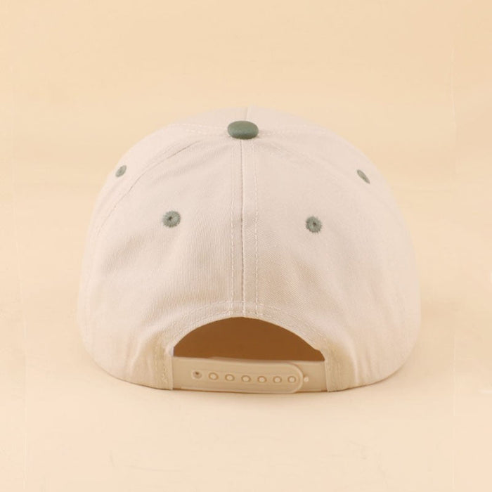 Green Boy Mom Two Tone Snapback Hat