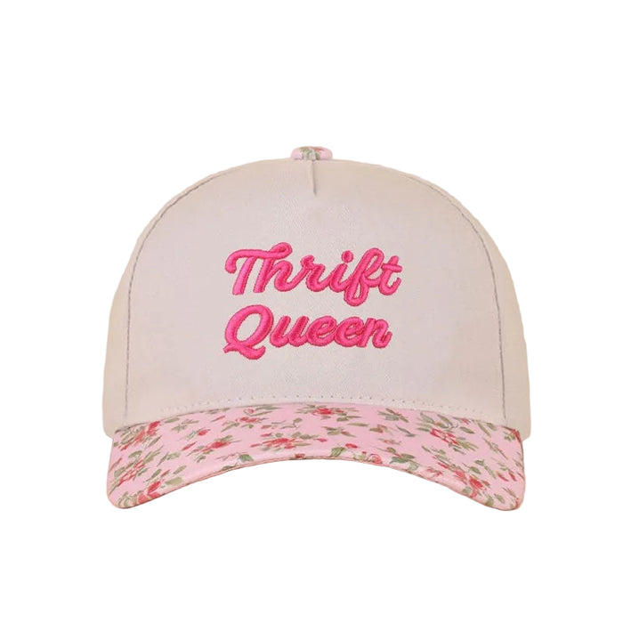 Floral Thrift Queen Two Tone Snapback Hat