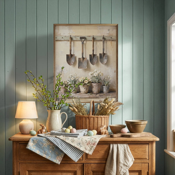 Potting Shed Framed Wall Art