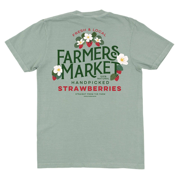 Strawberry Patch Farmers Market Tee - Bay