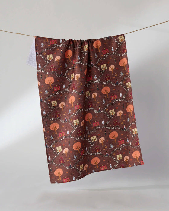 Treat Trail Tea Towel - Halloween 2026