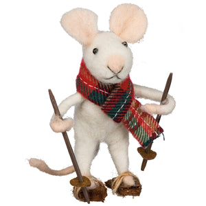Skiing Wool Mouse