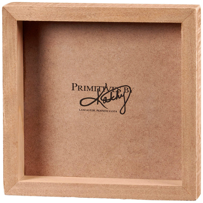 Give Thanks Box Sign Mini