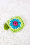 Rochelle Crochet Flower Coin Pouch