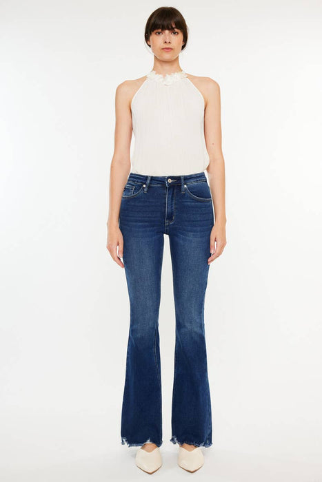 High Rise Bootcut Jeans Kan Can