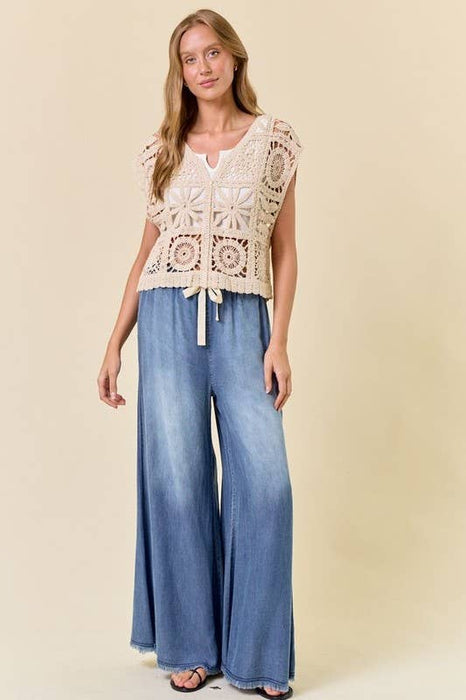 Macrame Vest Top