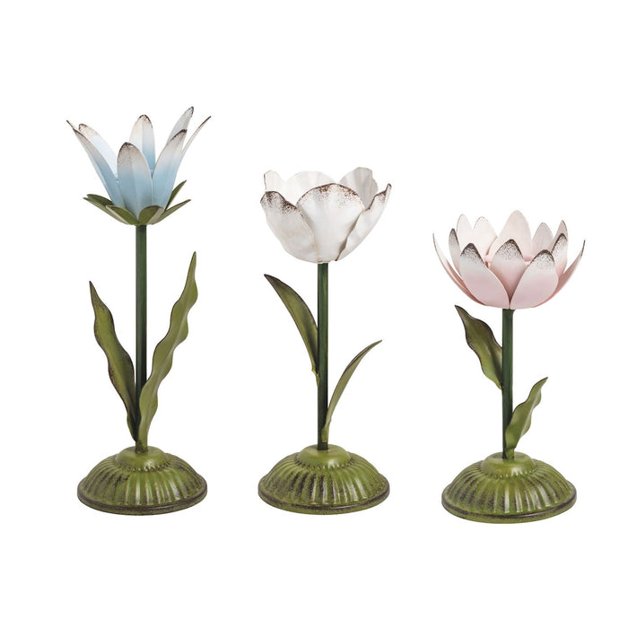 Flower Candlesticks
