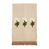 Floral Embroidery Towel