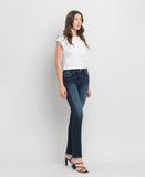 High Rise Long Slim Straight Jeans