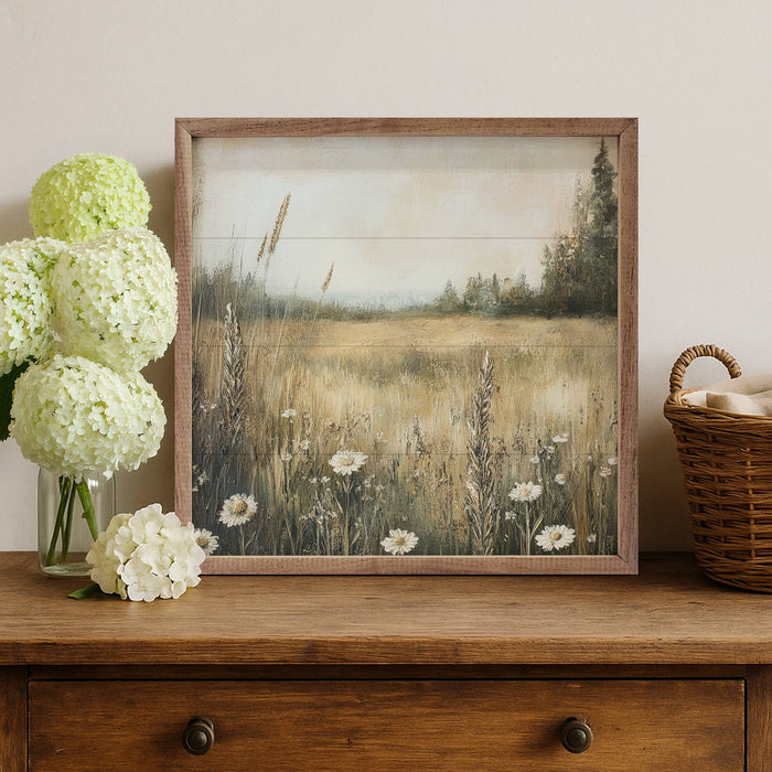 Daisy Meadow Framed Wall Art