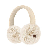 Faux Mink Fur Knitted Earmuffs