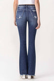 High Rise Flare Jeans LV1011