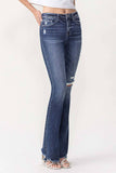 High Rise Flare Jeans LV1011