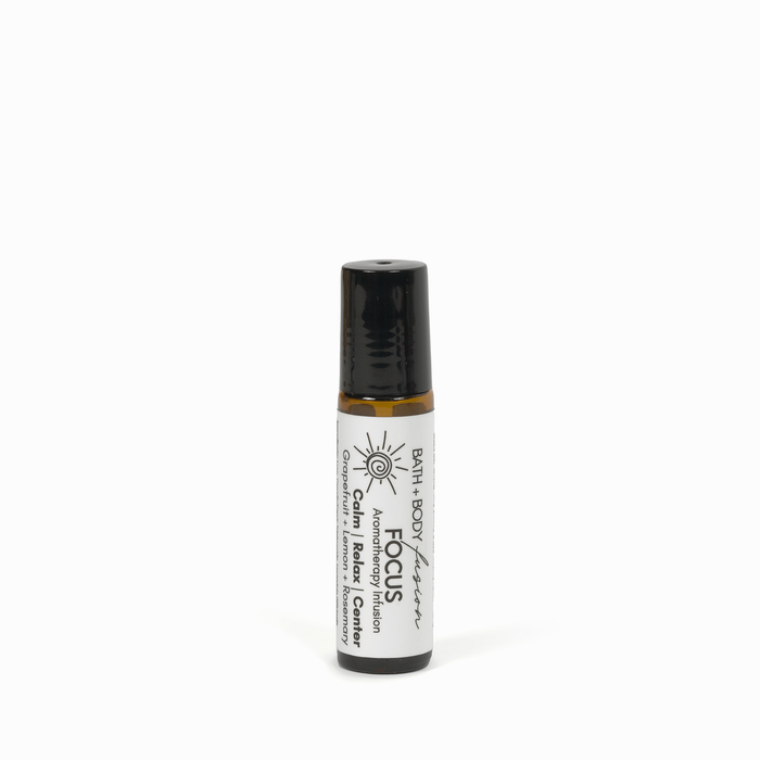 Focus Aromatherapy Infusion Roller Ball | Bath + Body Fusion