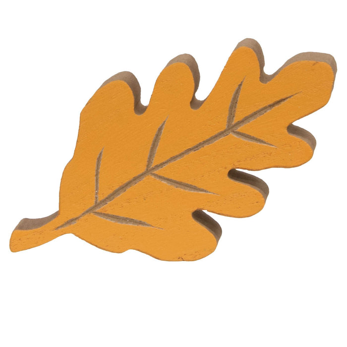 Carved Wooden Fall Leaves Sitters