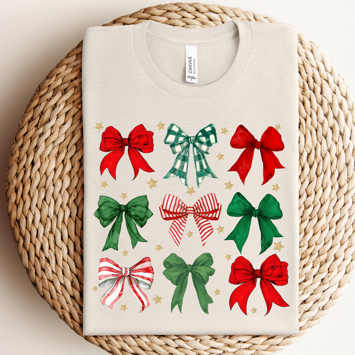 Bow Christmas Graphic Tee