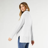 Heavenly-Luxe Turtleneck Sweater Winter White