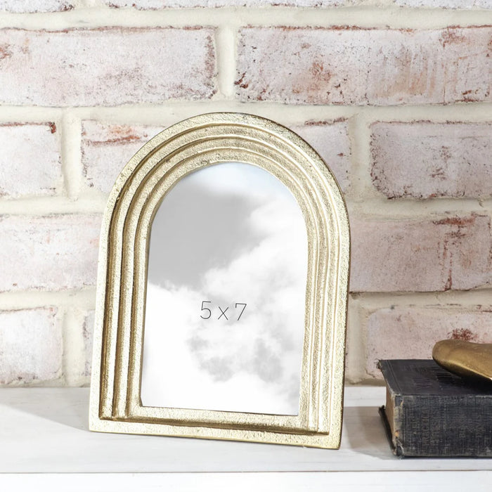 Gold Arch 5X7 Photo Frame