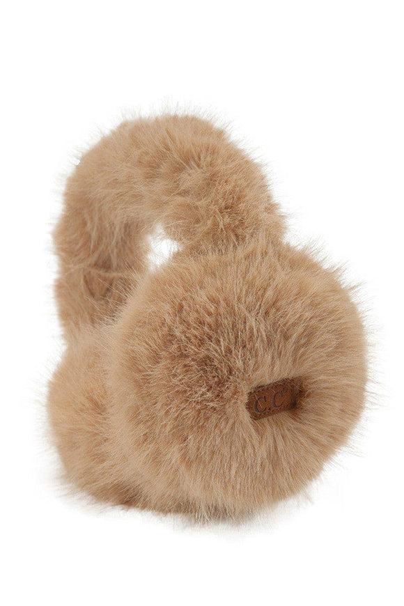 Long Faux Fur Cozy Earmuffs