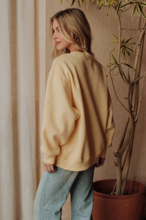 Yellow & Navy Midwest Sweatshirt