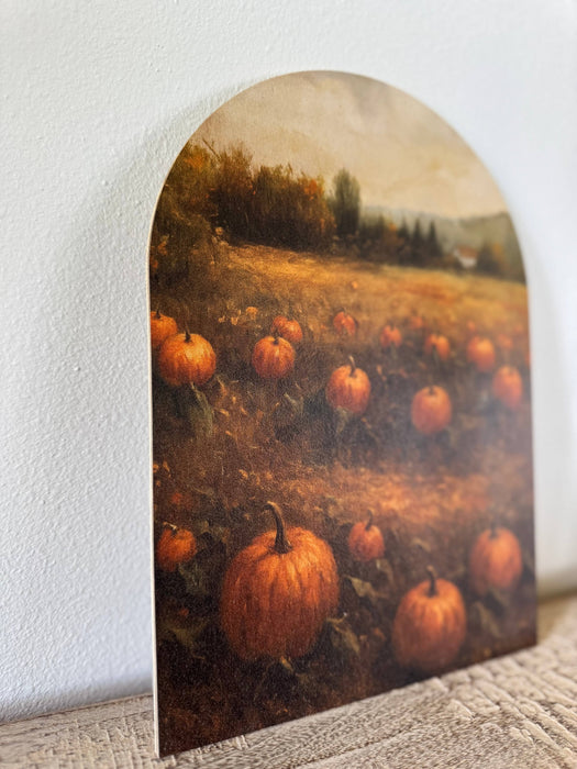 Pumpkin Patch Arch w/ Stand