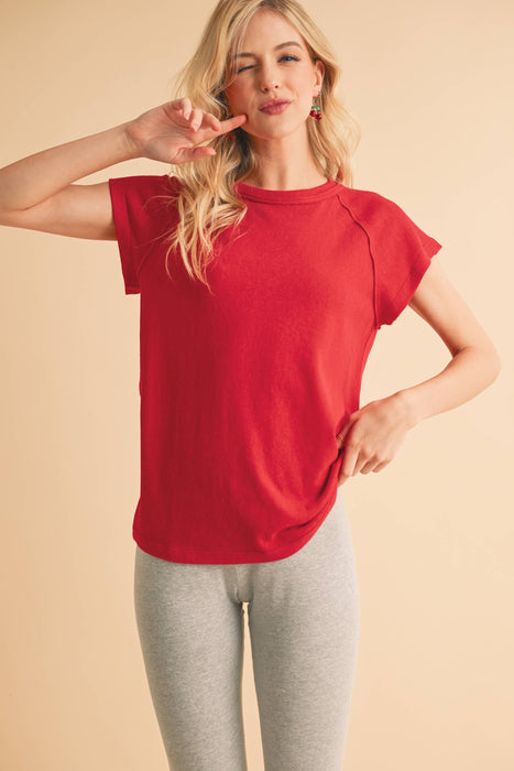 Red Ivy Boxy Tee