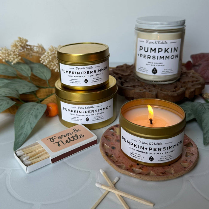 Pumpkin + Persimmon Candle