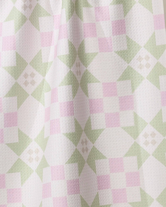 Garden Quilt Tea Towel
