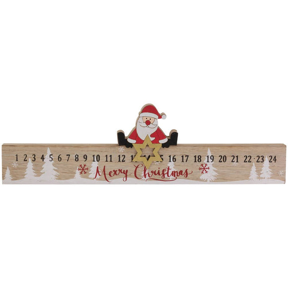 Jolly Santa Advent Calendar Christmas