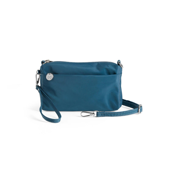 The Little Stash Bag + Crossbody | Eggplant or Teal