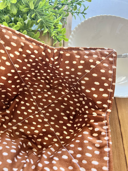 Flowers on Green Bowl Cozy