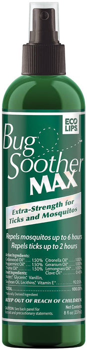 Bug Soother MAX Tick & Mosquito Repellent 8 oz.