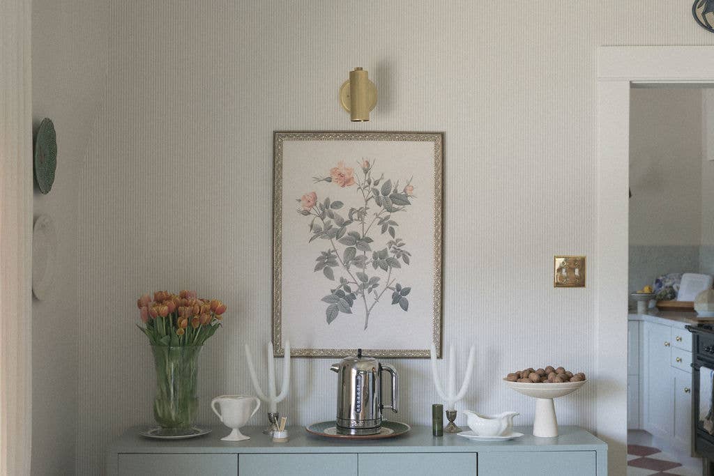 Rosa Framed Antique Art