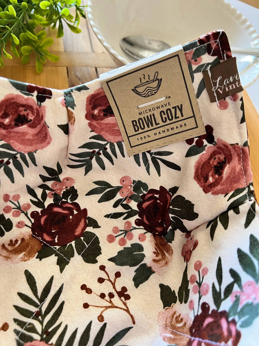 Mauve Florals Bowl Cozy