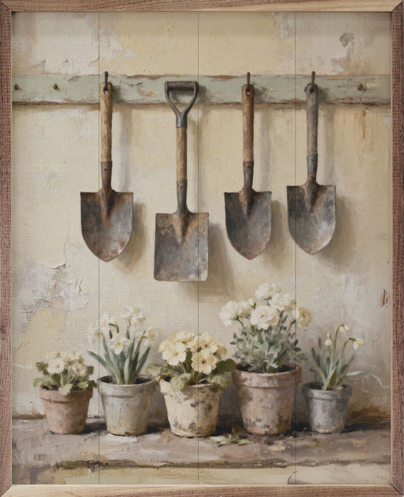 Potting Shed Framed Wall Art