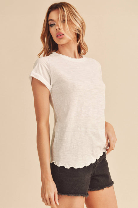 White Gwen Tee