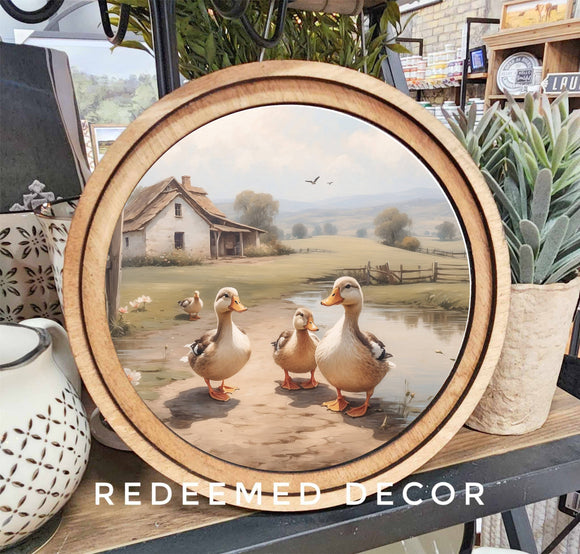 Farmhouse Ducks Wall Art 8