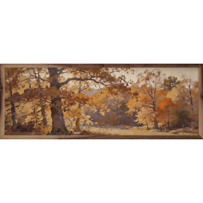 Autumn Trees In Golden Light