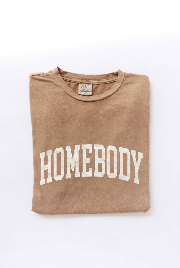 HOMEBODY Mineral Washed Graphic Top