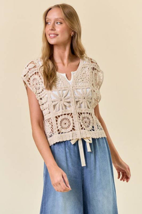 Macrame Vest Top