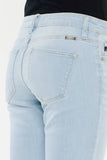 Petite Mid Rise Flare Jeans Kan Can