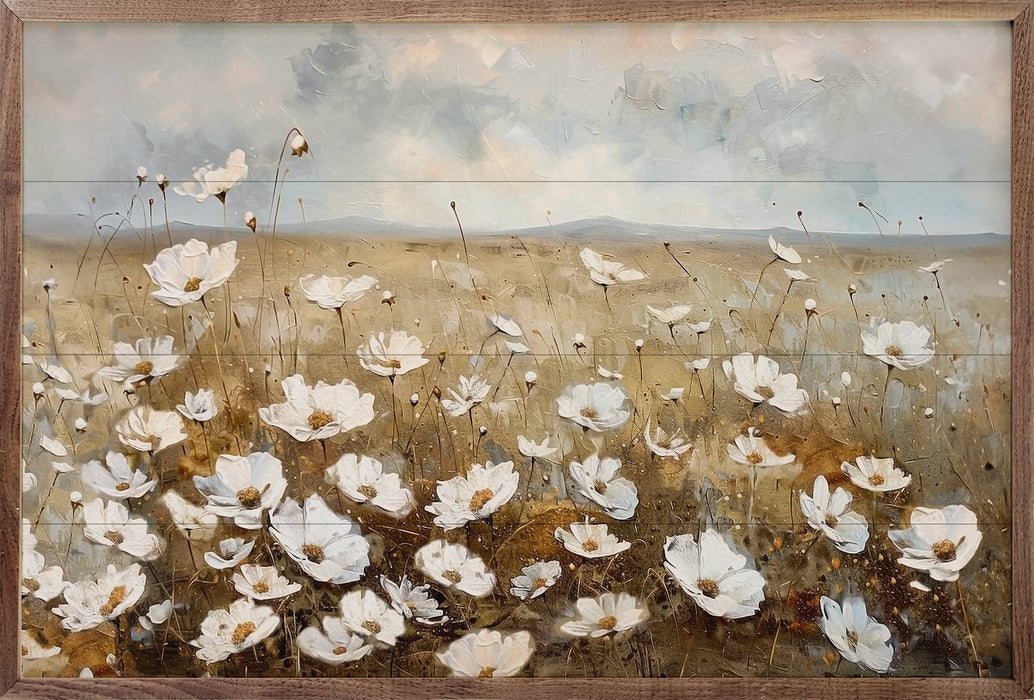 Prairie Wildflowers Framed Wall Art