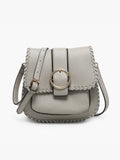 Sandra Buckle Flapover Crossbody