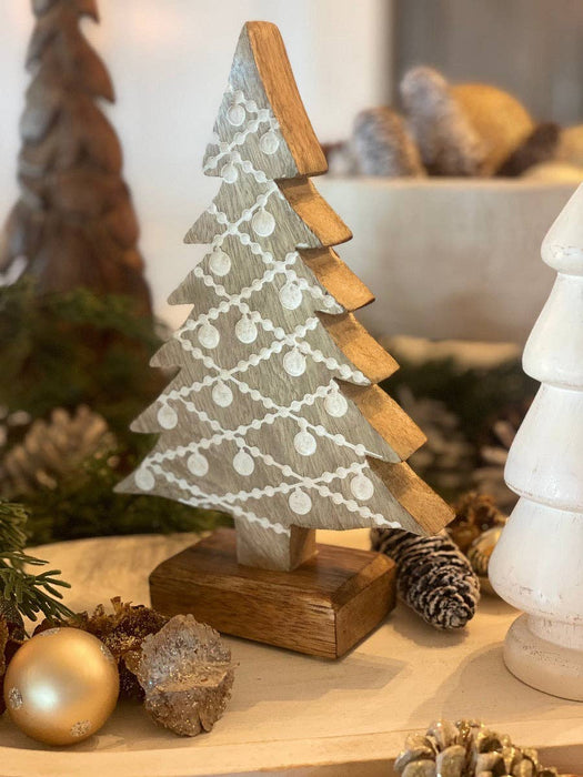Bulb Carved Christmas Mango Tree