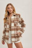 Mocha Plaid Shacket