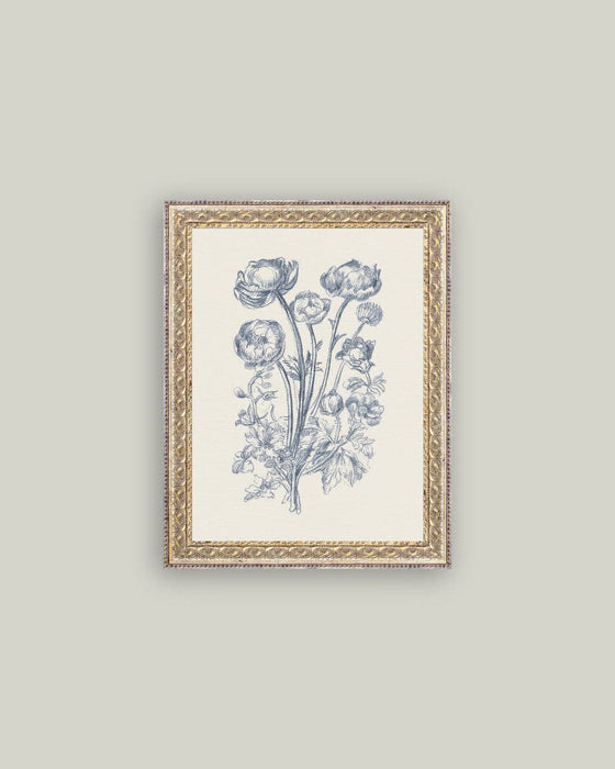 Blue Flower Sketch