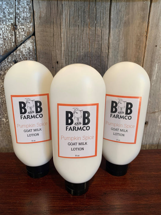 Pumpkin Spice Goat Milk Lotion - 8 oz.