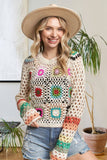 Granny Square Crochet Top