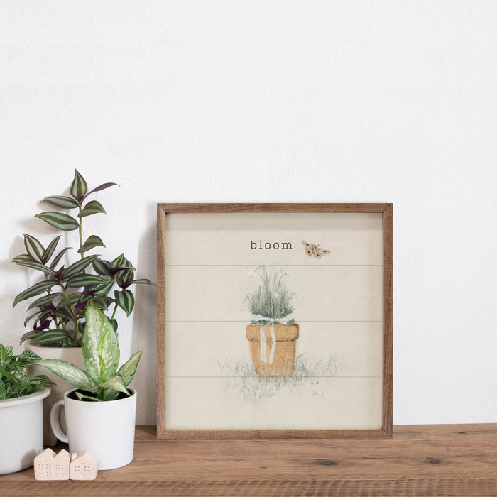 Garden Flowers Framed Wall Art